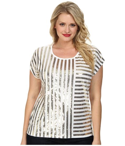 michael kors striped top|michael kors tops for women.